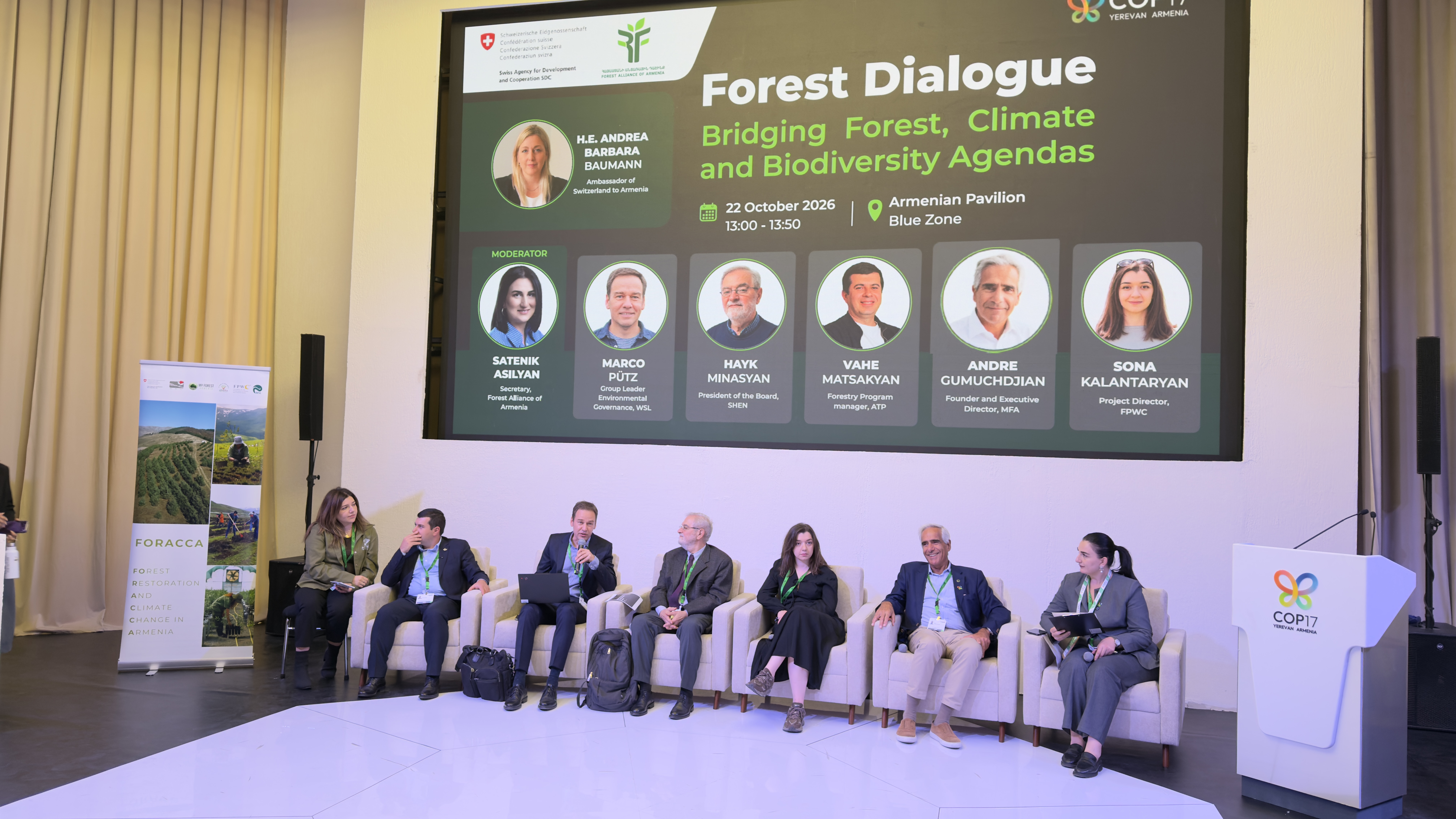 COP17և համայնքային համագործակցության համատեքստում․ անտառների վերականգնումը՝ գիտության, քաղաքականությունների 
